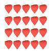 20pcs Sewing Pin Cushion Cotton Soft Lightweight Cute Strawberry Shaped Small Pin Cushion for