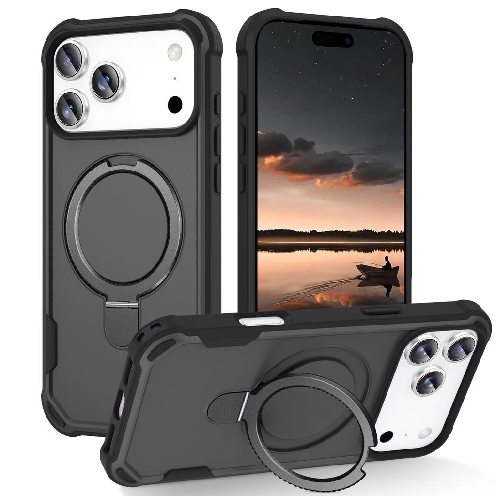 Подходит для iPhone17ProMax Yingcai Магнитный Держатель Чехол для Мобильного Телефона Apple 16Pro Противоударный 15 Защитный Чехол