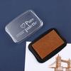 Solid Color Large Size Ink Pad For Stamp DIY Crafts Scrapbooking Rubber Inkpads Festive Party Supplies