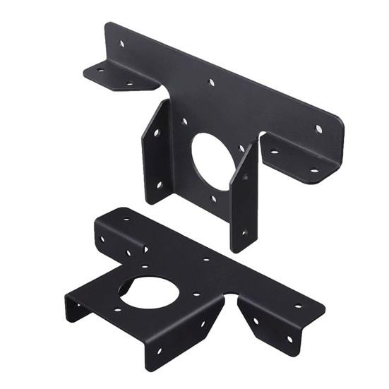 Металлический кронштейн для перголы, нержавеющий, повышенной прочности, сильная фиксация, сверхмощный угловой кронштейн, набор для работы по дереву, DIY Post Base Kit