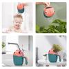 Baby Bath Rinse Cup for Rinsing Hair And Body with Easy Grip Handle Cartoon Animal Shape Soothing Water Flow Rain Shower Bath Toy for Kids