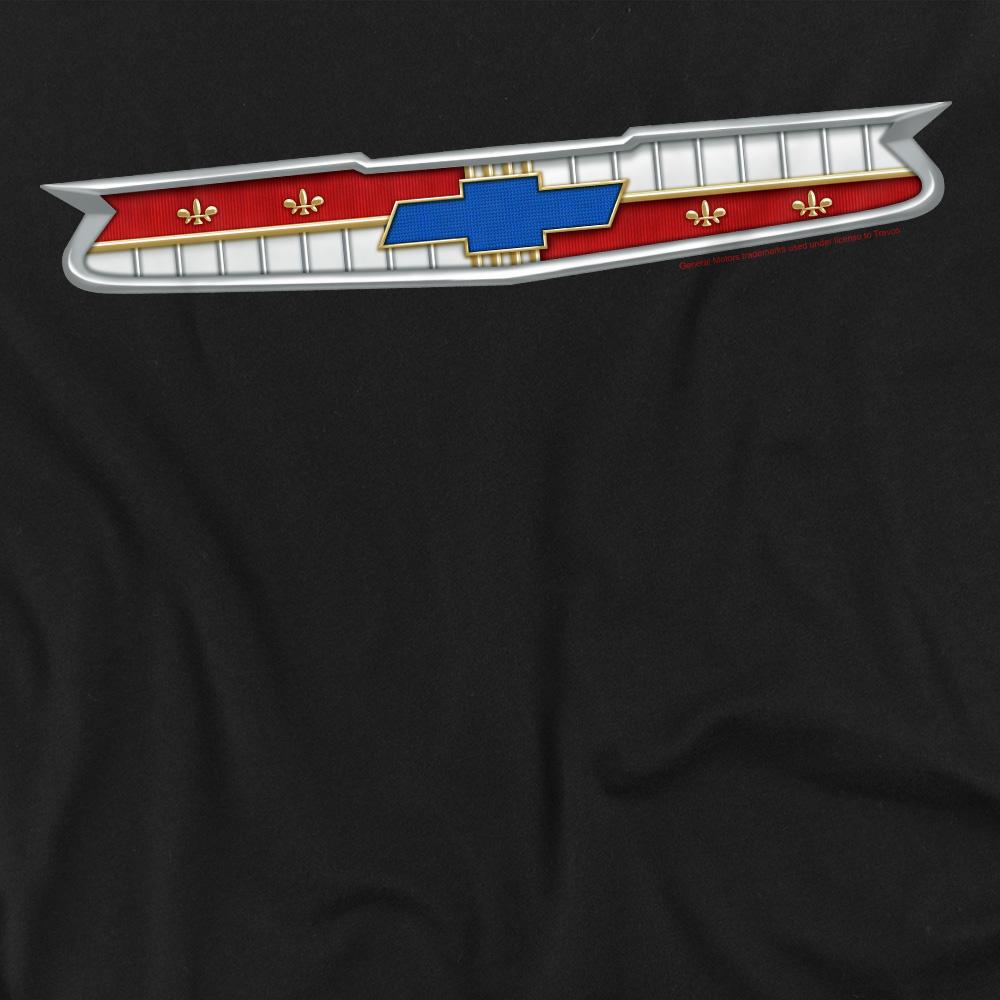 Chevrolet Unisex Adult 56 Bel Air Emblem T-Shirt