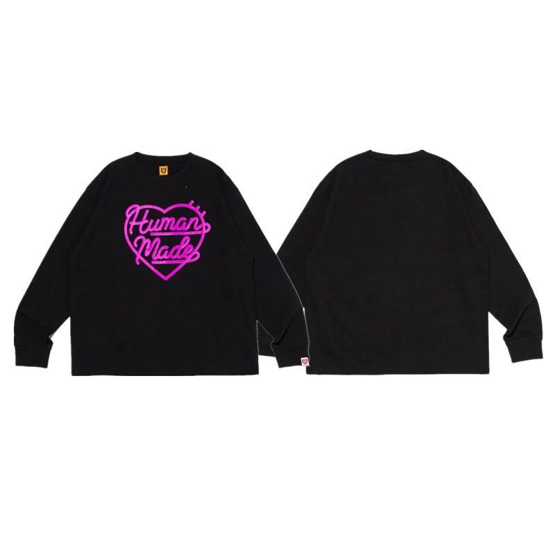 Japanese Vintage Long Sleeve T-Shirt Cartoon Animal Print Loose Fit Teens