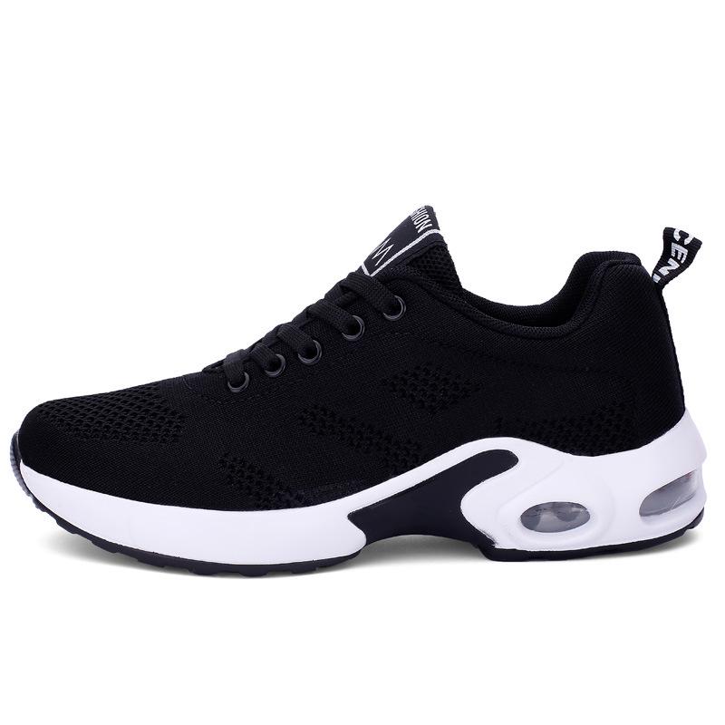 Summer New Mesh Casual Shoes Women's Thick Soled Non Slip Sports Running Shoes Couple's Large Vulcanized Shoes Man Zapatos