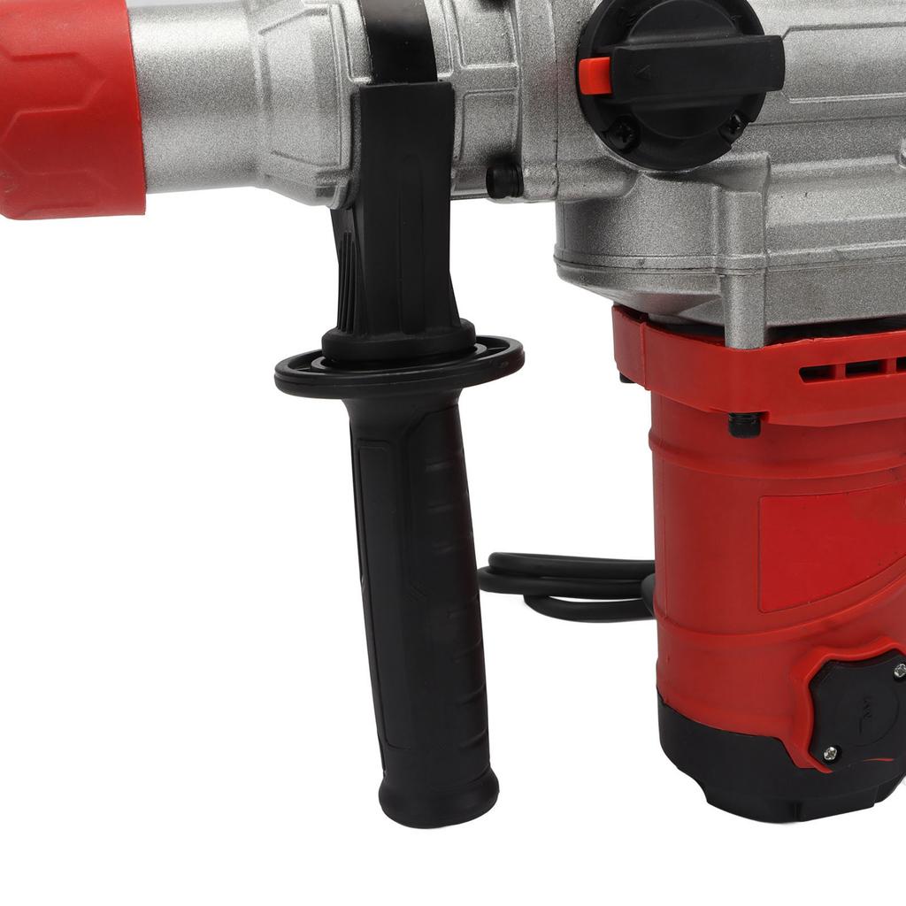 Универсальная ударная дрель 1900 Вт, функция долбления, электрическая дрель 4,5 Дж, 4500 об/мин, мощное усилие с насадками для ремонта дома