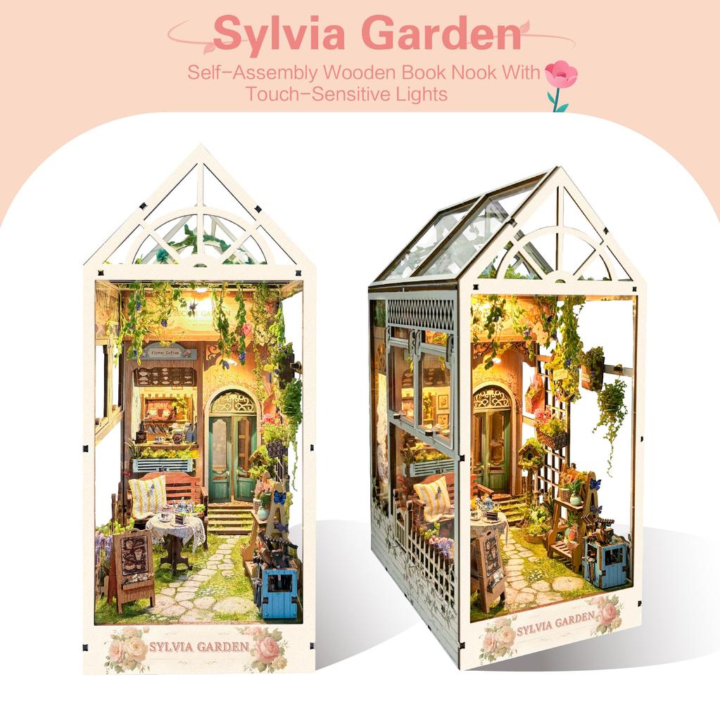 QmXCyzl DIY кукольный домик магазин игрушек миниатюрная мебель украшение комнаты кукольный домик набор для творчества включает в себя пылезащитный чехол сенсорный светодиодный выключатель взрослый подарок на день рождения