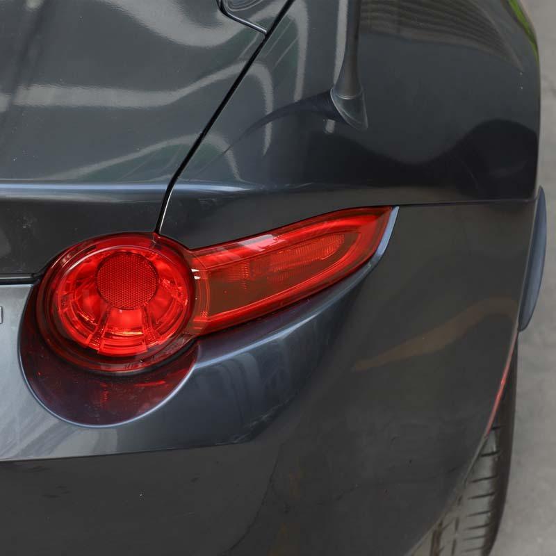 Exterior Car Accessories For Mazda MX-5 Miata ND 2016-2026 PVC Black Car Rear Tail Headlights Light Film Sticker
