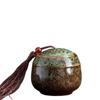 Portable Tea Organize Box Colorful Coffee Canister Chinese Style Sealed Pot  Travel