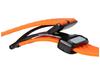 New GlacierX Silicone Air Dot Magnetic Vibrant Orange Smartwatch Strap for Apple Watch 42/44/45/49mm Orange