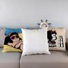 Pillow Case luxurious home office, sofa decorative Multi sized car seat cushions, pillowcases Mafalda