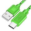 OLAF Nylon Braided USB Type C Cable 1M 2M 3M Data Sync Fast Charging USB C Cable For Samsung S9 S10 Xiaomi mi9 mi8 Huawei Type-c