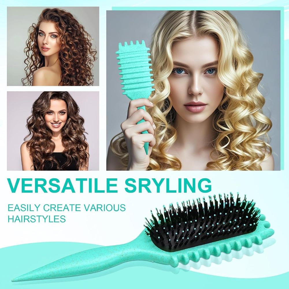 Candy Brush,Curly Hair Brush,Curl Defining Brush,Shaping and Defining Curls for Women Hair Brush for Combing and Shaping
