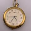 [Б/У] Золотые кварцевые карманные часы Seiko 7N01-0KK0 с цепочкой