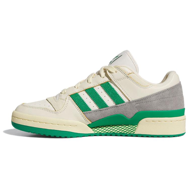 Adidas Forum Low CL Cream White Green Unisex Sneakers JI3272