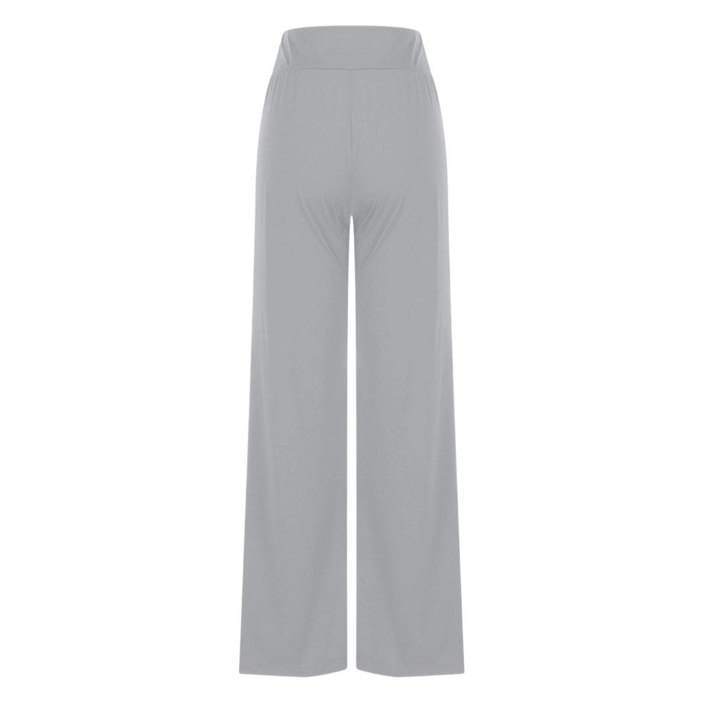 Women's Wide-leg Yoga Pants With High-waisted Sports Trousers
