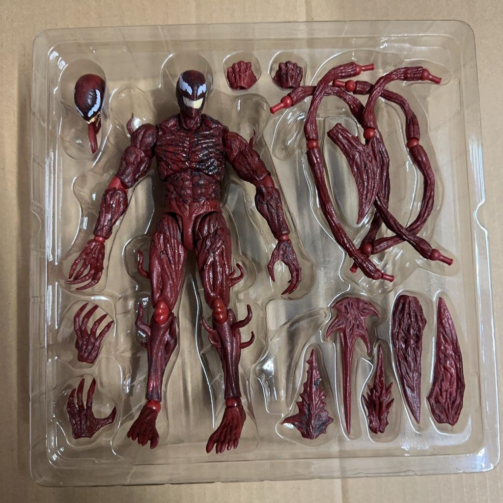 Shf Клешня Артикулированная Фигурка Действия Marvel Веном 3 Последний Танец Коллекционная Модель Игрушка Для Фанатов и Коллекционеров Marvel