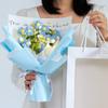 Beautiful Graduation Flower Bouquet with Gift Bag Woven Wool Bouquet Crochet Flowers Bouquet