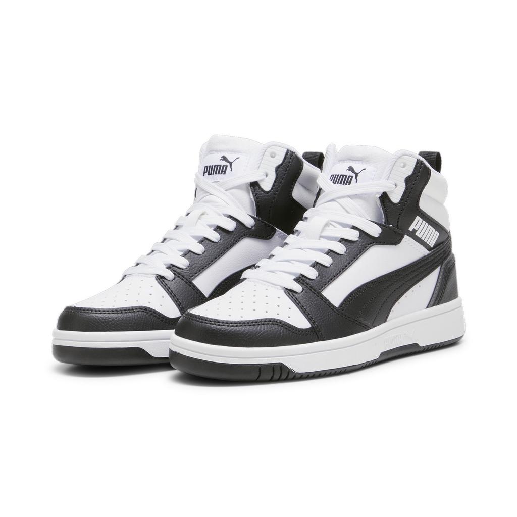 Puma REBOUND V6 MID JR children's sports shoes black 39383101 size 38