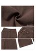 Женские джинсы Meilade большого размера с высокой талией, коричневые, с широкими штанинами - Свободные, прямые, до пола, для весны и осени