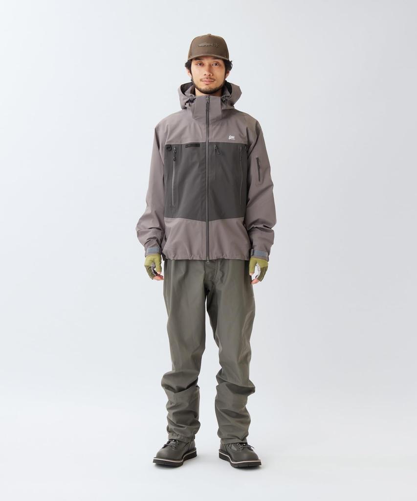 Snow Peak Milford Rain Jacket Rain Jacket Raincoat GREY XL EP-JK-26SU002 Men's Women's