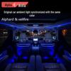 Комплект полной подсветки салона и спинок сидений для Alphard Vellfire 30 серии
