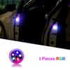 1/2/4Pcs Car Opening Door Safety Warning Anti-collision Lights Magnetic Sensor Strobe Flashing Alarm Lights Parking Lamp
