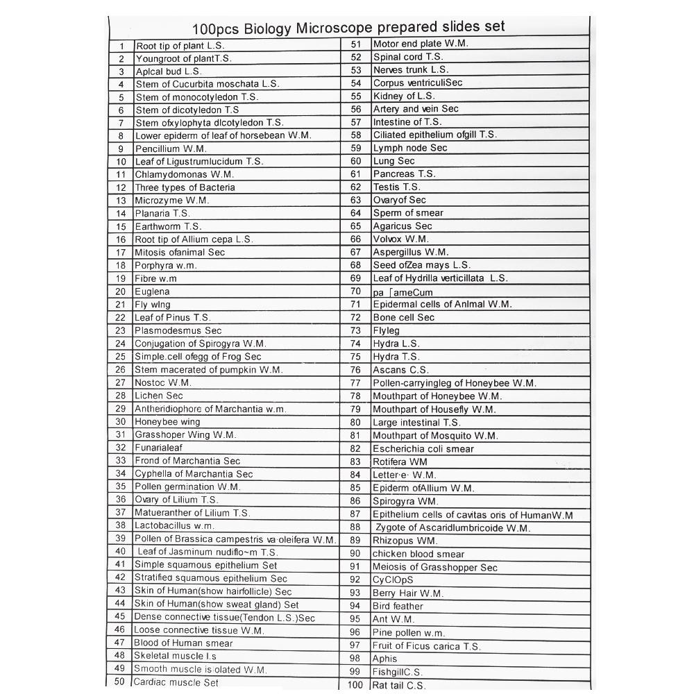 Биологическое стекло для образцов