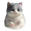 E7Ce Милая сжималка Веселый мультяшный котенок Сжимающая игрушка Приз для студентов Подростковая розыгрыш Животное Поднятые лапки Котёнок