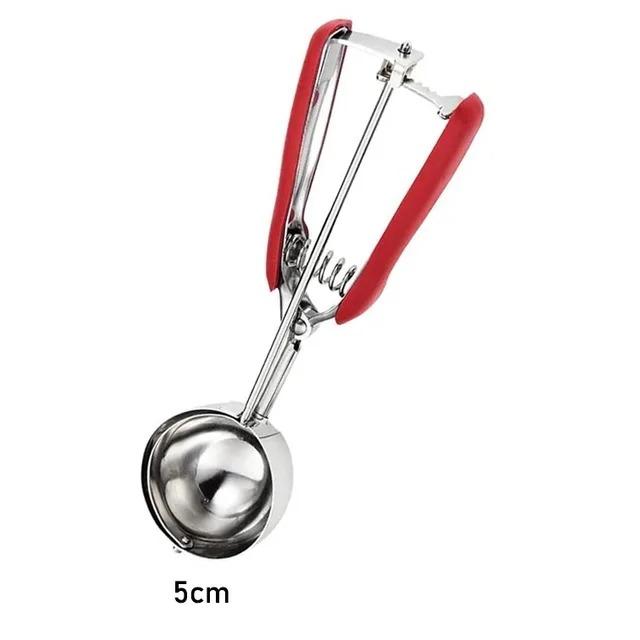 Stainless Steel Cookie Scoop Small Medium Large Cookie Scooper for Melon Ball Cookie Dough Baking Multipurpose Ice Cream Scoops