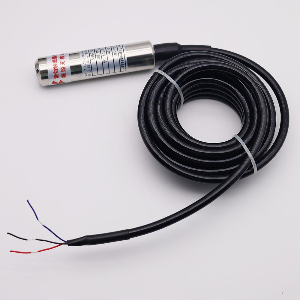 Submersible type liquid level sensor 4-20mA 0-5V 0-10V RS485 output 1m 2m 3m 4m 5m 6m 7m 8m 9m 10m 15m water level transmitter