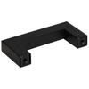 Cabinet Handles 10 pcs Black 64 mm Stainless Steel