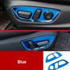 For Toyota Camry XV70 2018    Car Seat Adjustment Switch Knob Panel Trim Covers Interior Moulding Accessories