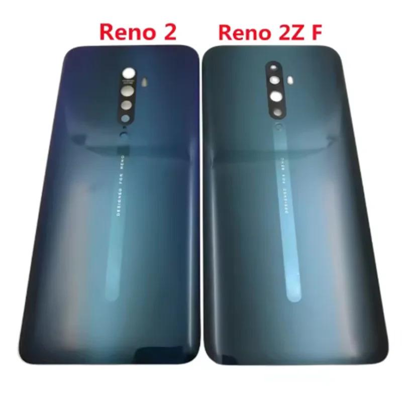 6.53" Для Oppo Reno Z / Reno 2 / Reno 2Z Reno2 Z F Задняя крышка аккумулятора Корпус Заднее стекло Запасные части для ремонта