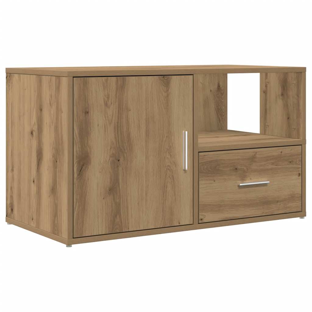 Corner Shelf Artisan Oak 200x40x45 cm Particleboard