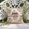 Наволочка с цветочным узором из орехов кешью Natural Etro-A Защита от пылевых клещей Невидимая молния Шелковистый короткий плюш Чехол для диванной подушки