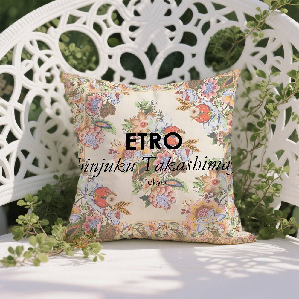 Наволочка с цветочным узором из орехов кешью Natural Etro-A Защита от пылевых клещей Невидимая молния Шелковистый короткий плюш Чехол для диванной подушки