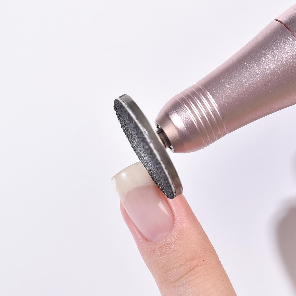 Набор сменной наждачной бумаги для удаления ороговевшей кожи для маникюра и педикюра с металлическим диском, насадка для ногтевой дрели, средство для удаления мозолей, аксессуары для ухода за ногами