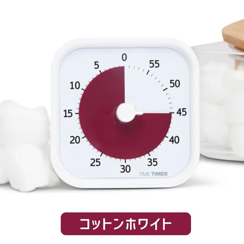 Таймер времени Таймер времени Таймер обучения MOD Home Edition Mod Cotton White 9 см 60 минут Обучающий будильник TTM9-HCW-W