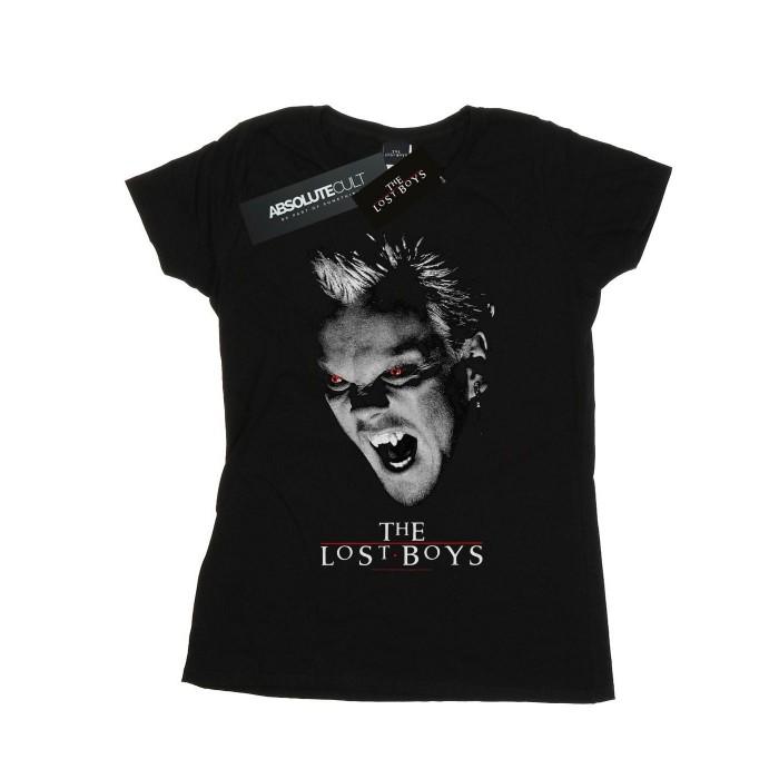 The Lost Boys Женская/женская однотонная хлопковая футболка David Snarl