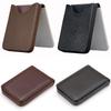 PU Leather Thermal Dye Sublimation Card Case DIY Magnetic Business Card Box  Men Gift