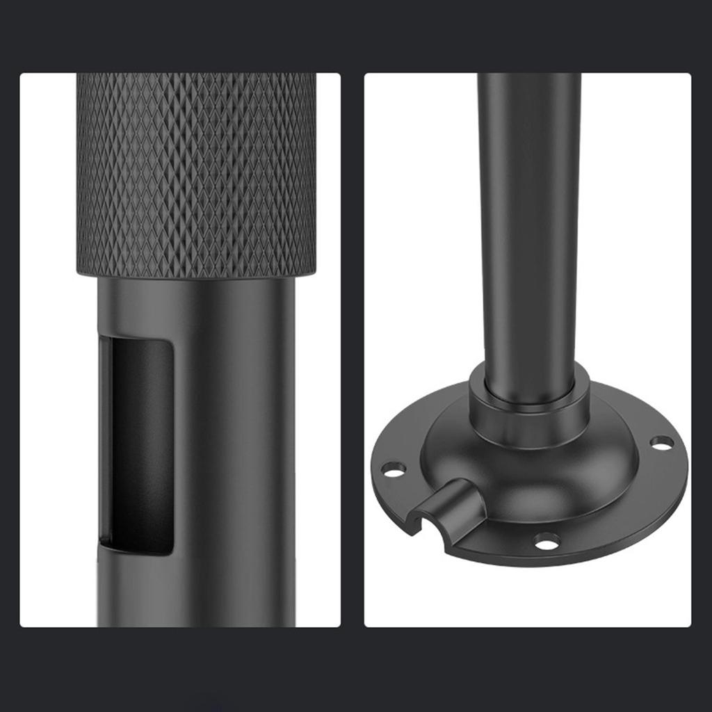 Ceiling Mount, Adjustable, Stable Structure, Easy Installation, Metal Bracket with Telescopic Tube