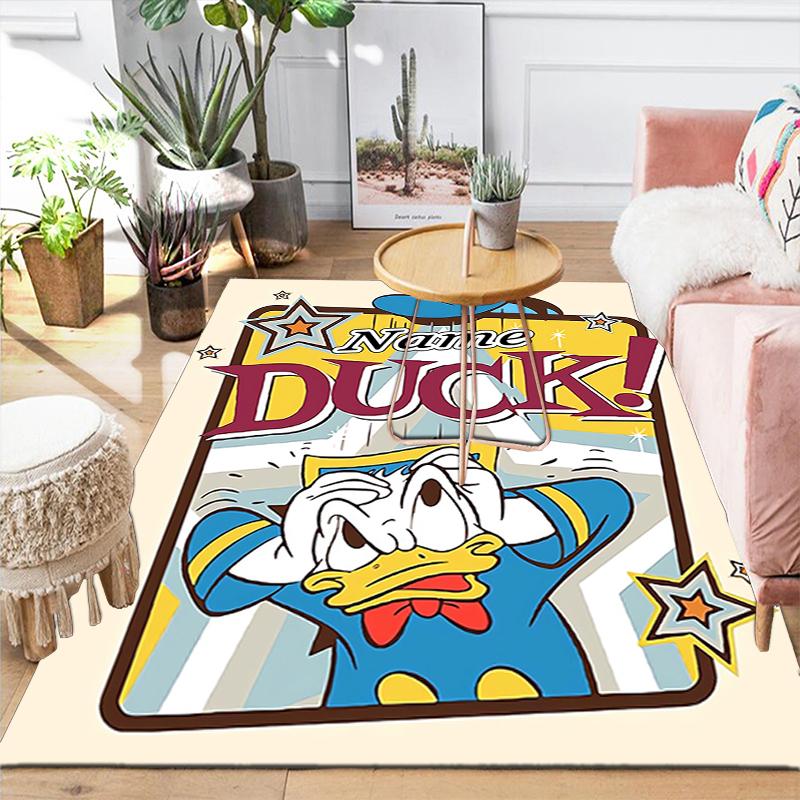 Custom 1Pc Daisy Duck Daisy Day Rug Office Carpet Indoor Outdoor Entrance Doormat Nonslip Soft And Comfortable Living Room D91630