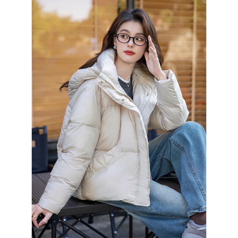 MOKANA Женская Модная Универсальная Куртка Пуховик с Длинным Рукавом MKNJD2789