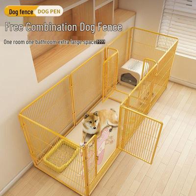 Комнатный забор и клетка для собак с дверцей для изоляции для средних и крупных собак