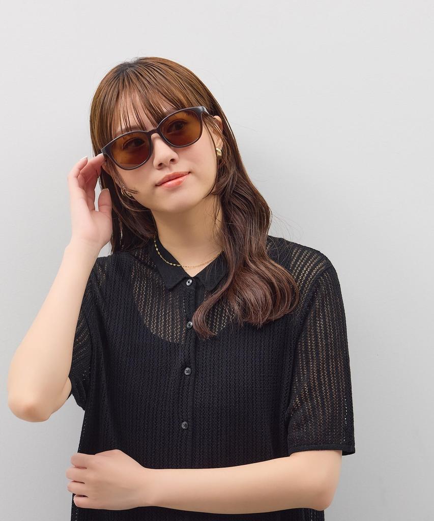 [Zoff] Очки от солнца SUNCUT UV 100% CUT Солнцезащитные очки в стиле Веллингтон, Цветные линзы, Легкие, Материал TR, Стильные, Защита от УФ, Мужские, Женские, Унисекс
