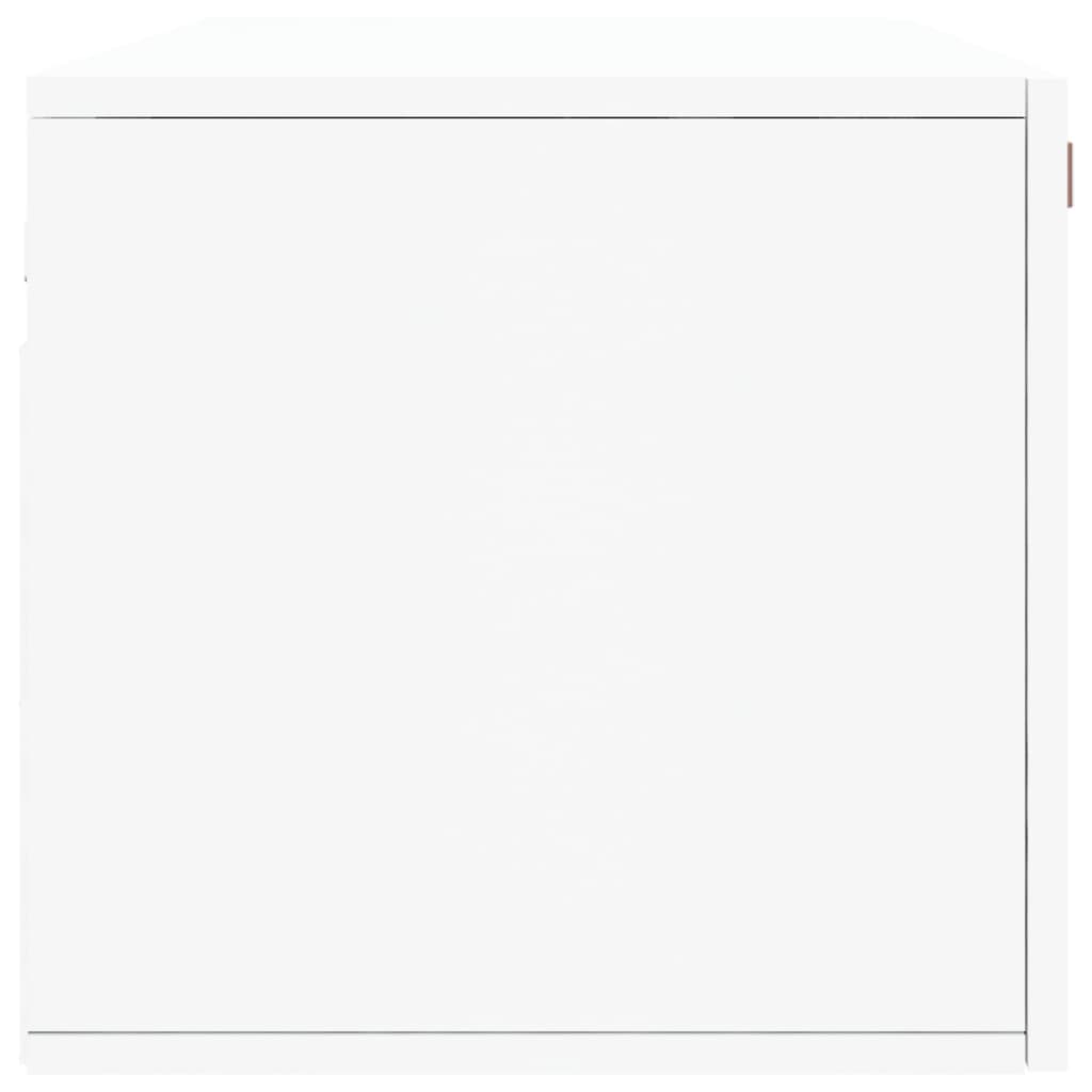 Wall Mounted Cabinet White 100 x 36.5 x 35 cm Particleboard