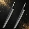 1/2/3/4/5/6/7/8PCS,Kitchen Knife Blade Set 67layers Damascus Steel Sashimi Knife Blade Utility Knife Blade DIY Making Tools