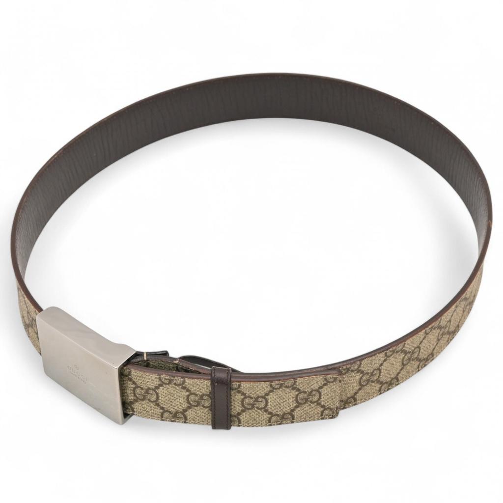Оригинальный ремень Gucci GG Supreme Размер 95 gu9913ng