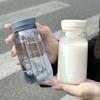 300 мл Мини Маленькая Емкость Бутылка для Воды Портативная Карманная Чашка С Ситечком для Чая Многоразовая Пластиковая Чашка для Напитков Термостойкая