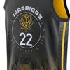 New Nike X NBA Basketball Jerseys Unisex Black Gold DO9593-013